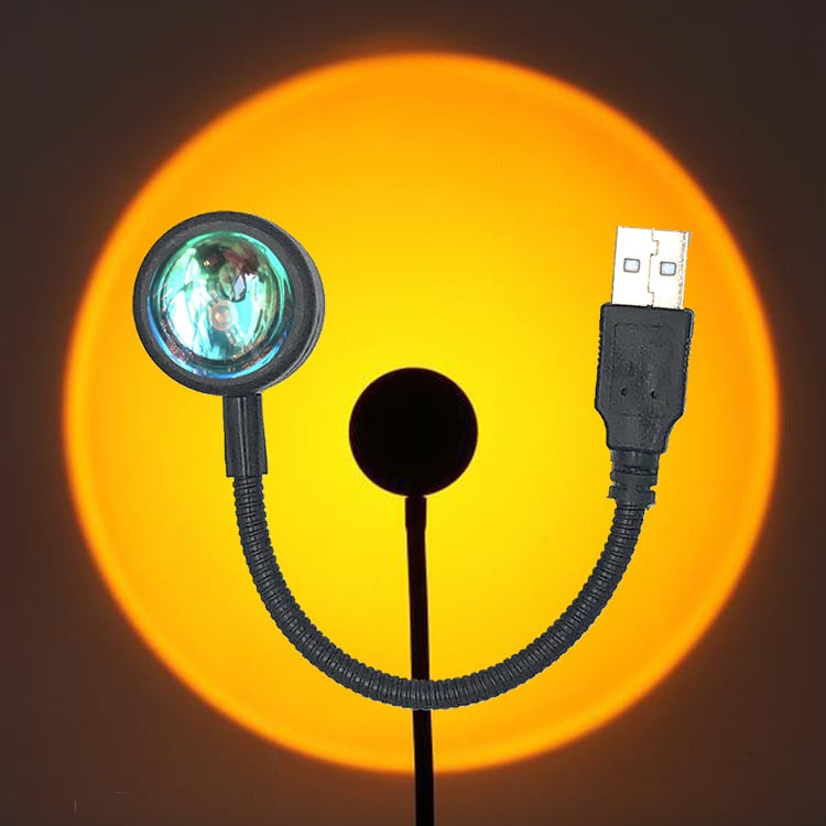 SkandiShop USB Sunset Lamp LED